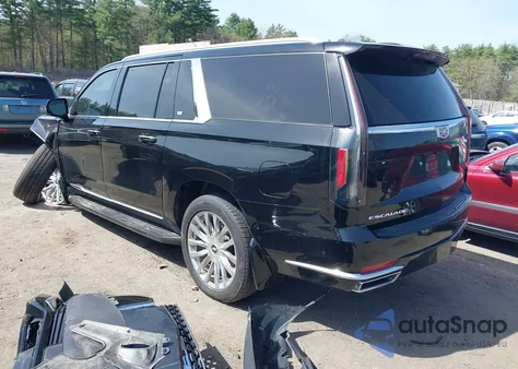 2021 Cadillac Escalade Esv 4Wd Premium Luxury из США, поврежденный, VIN 1GYS4KKL2MR487472